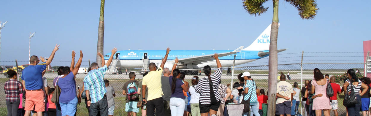 Studenten vertrekken Bonaire