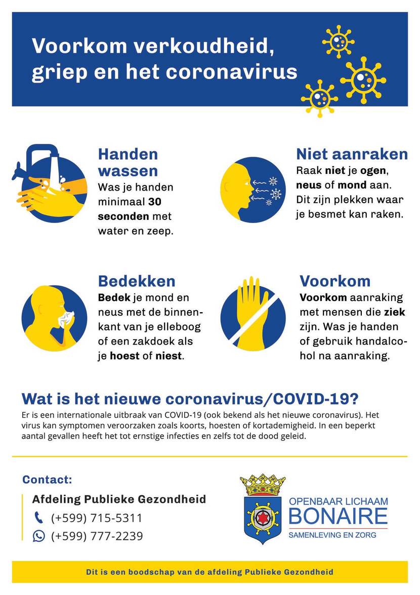 Preventiemaatregelen coronavirus