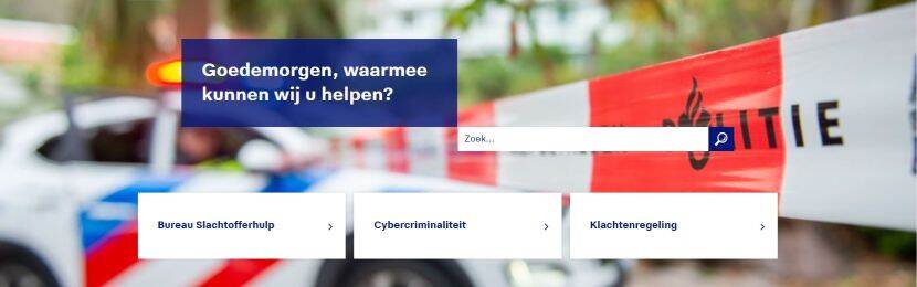 Nieuwe website Politie Caribisch Nederland