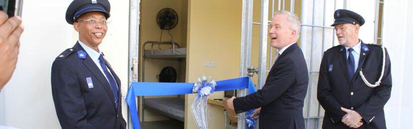Opening van de nieuwe Vreemdelingenafdeling in de JICN