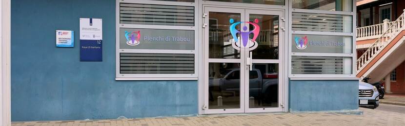 Kantoor Plenchi di Trabou op Bonaire